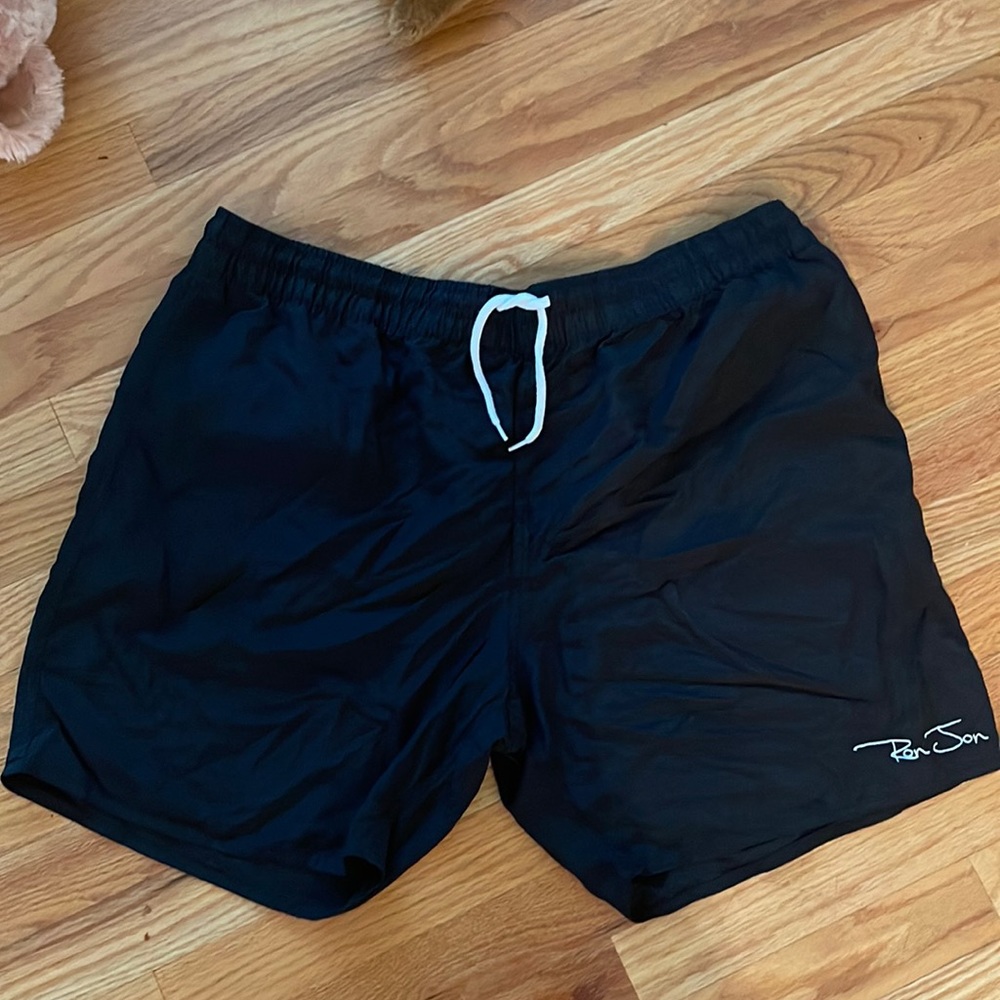 Mens Ron Jon unlined black swimsuit